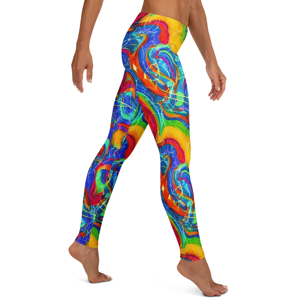 Mosaic Mirage on Leggings — Right
