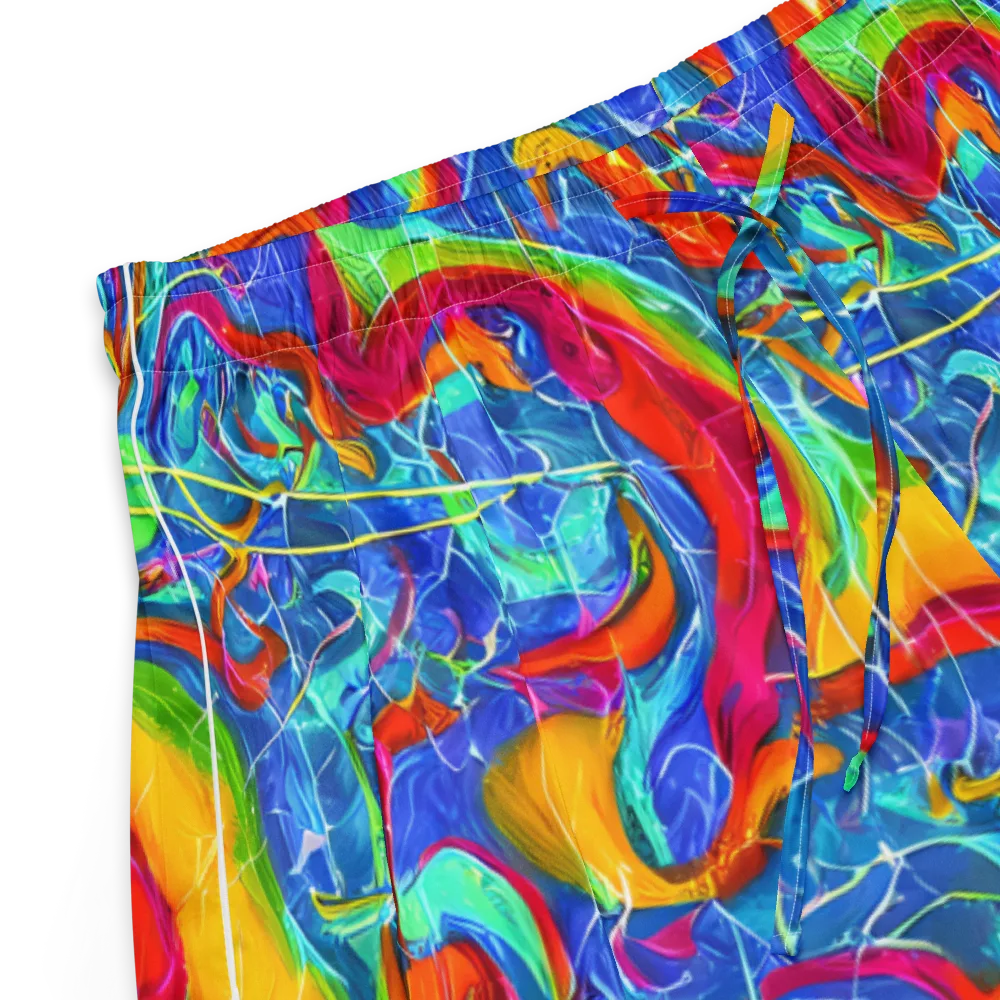 Mosaic Mirage on Women's Pajama Shorts — Product details