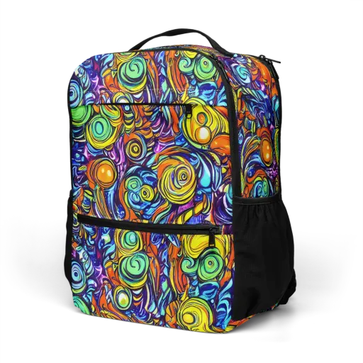 Orbiting Brilliance on a Utility Backpack