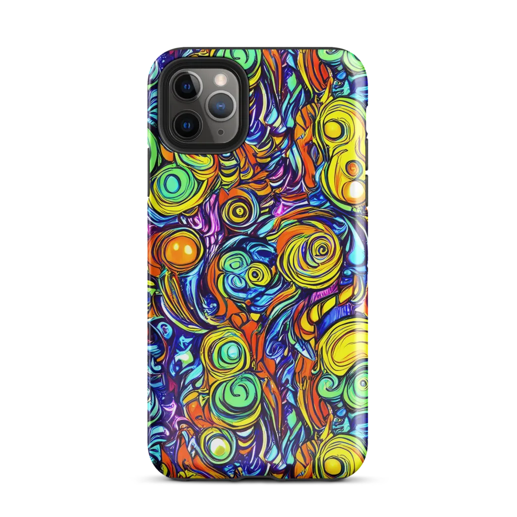 Orbiting Brilliance on Tough Case for iPhone® — Front