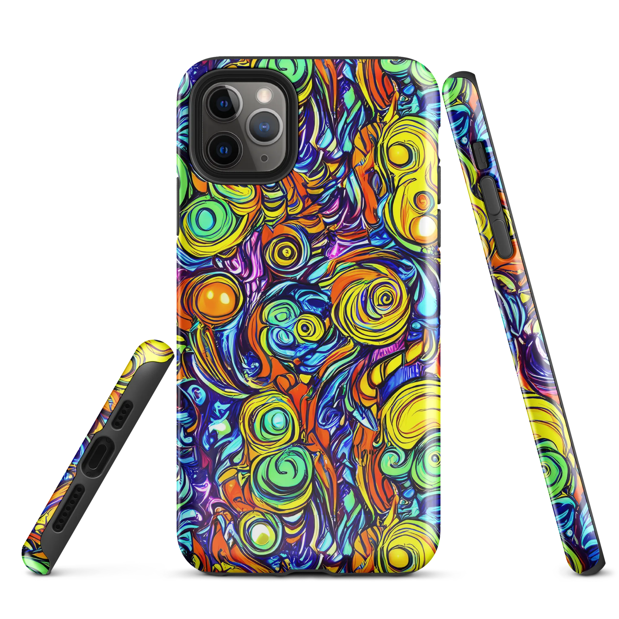 Orbiting Brilliance on Tough Case for iPhone® — Front