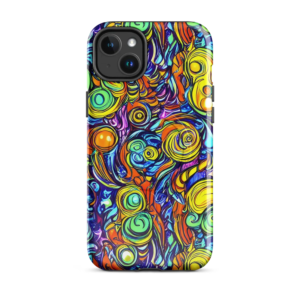 Orbiting Brilliance on MagSafe Tough Case for iPhone® — Front