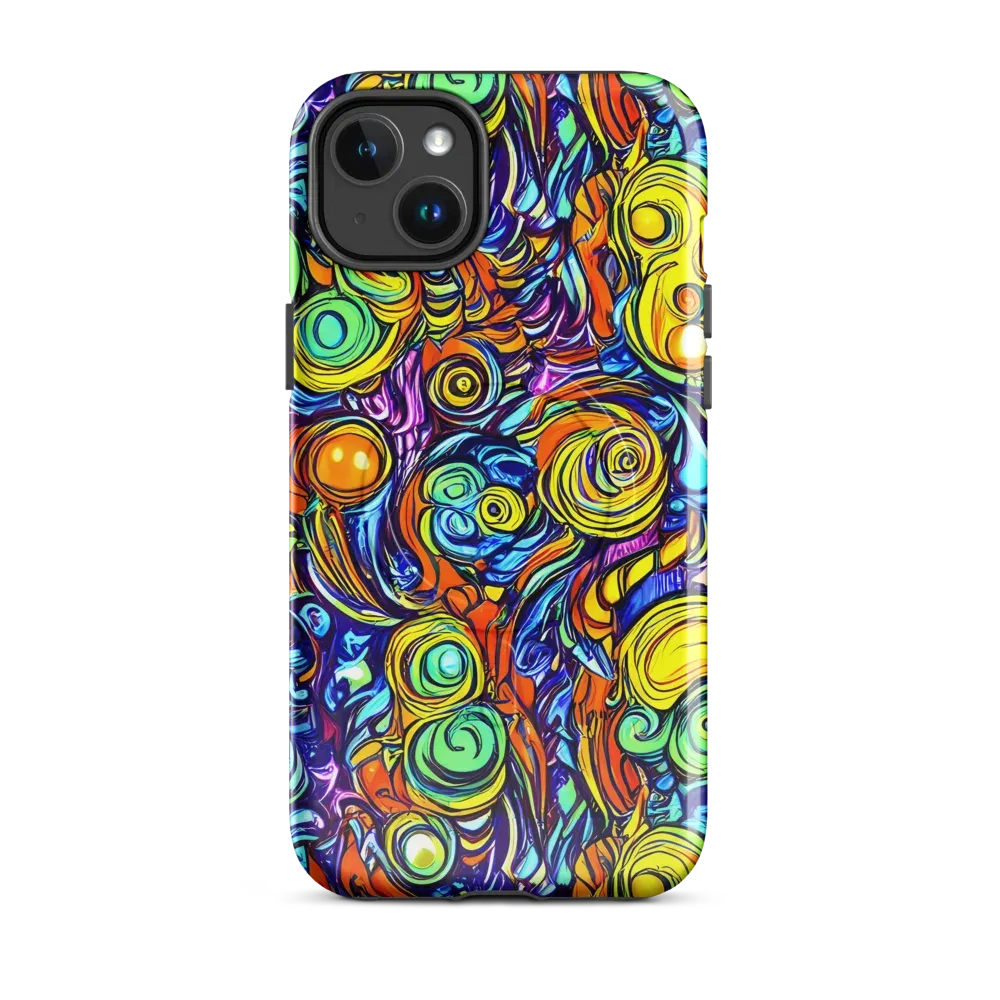 Orbiting Brilliance on MagSafe Tough Case for iPhone® — Front