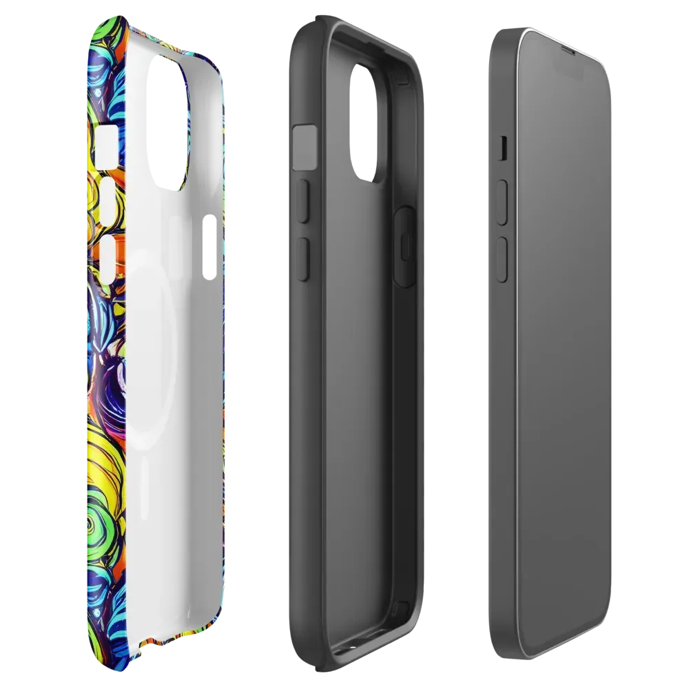Orbiting Brilliance on MagSafe Tough Case for iPhone® — Front