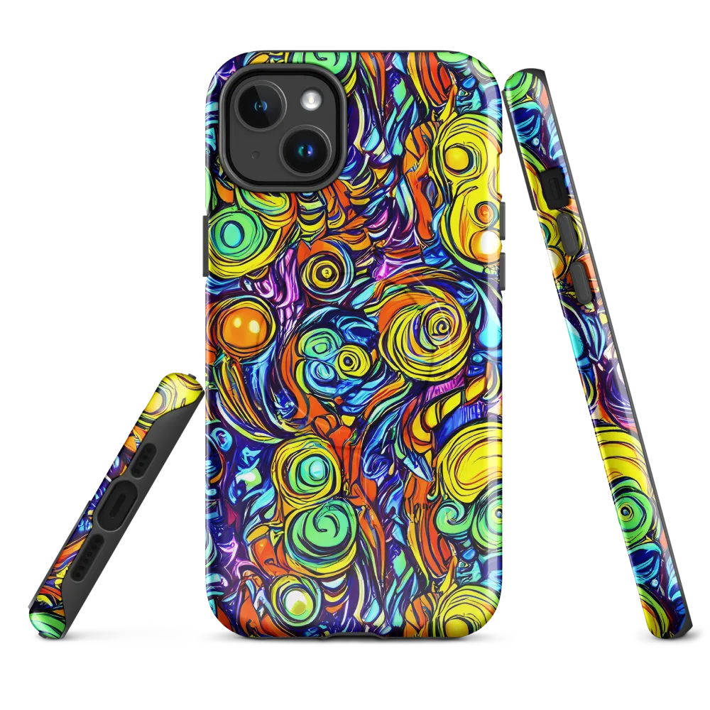Orbiting Brilliance on MagSafe Tough Case for iPhone® — Front