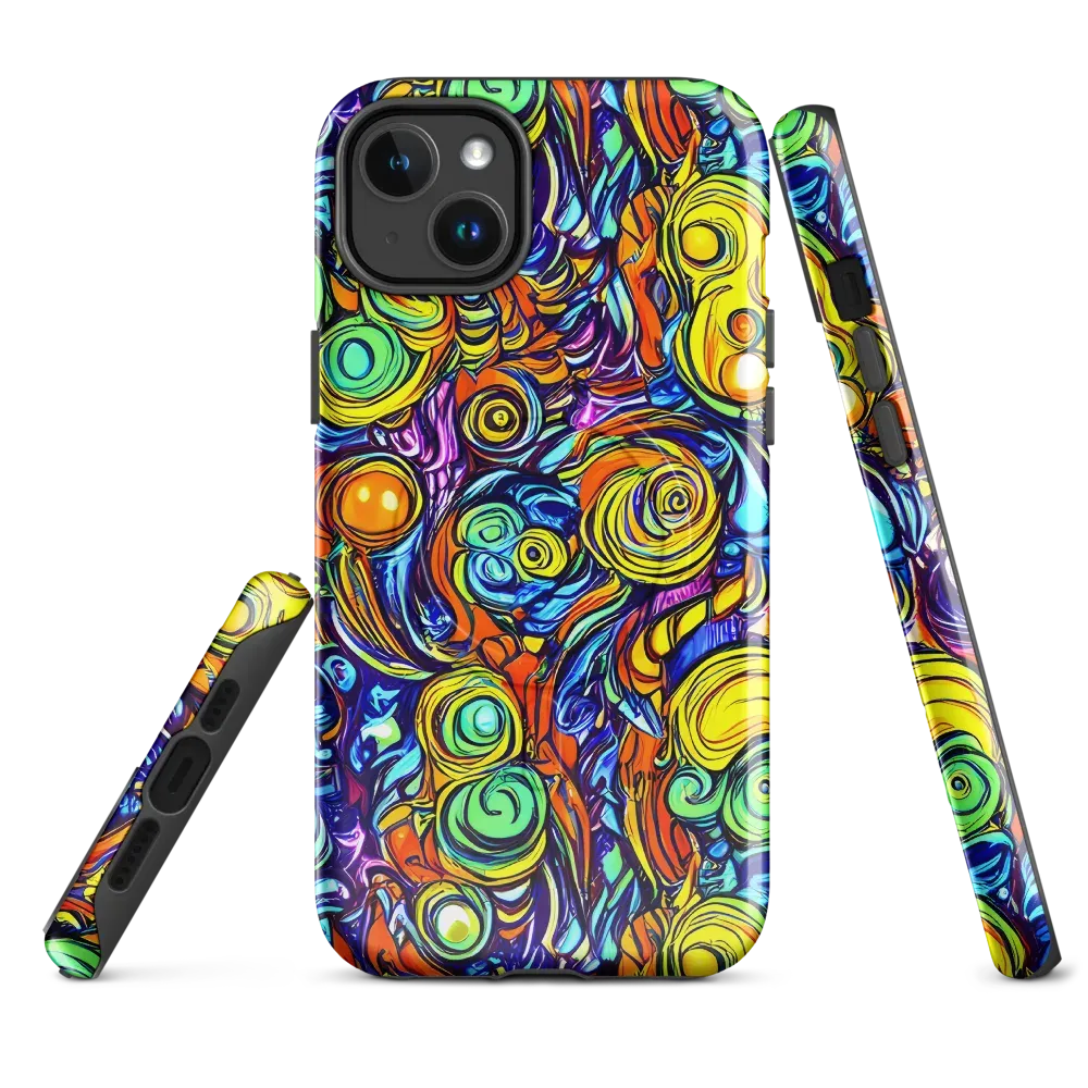 Orbiting Brilliance on MagSafe Tough Case for iPhone® — Front