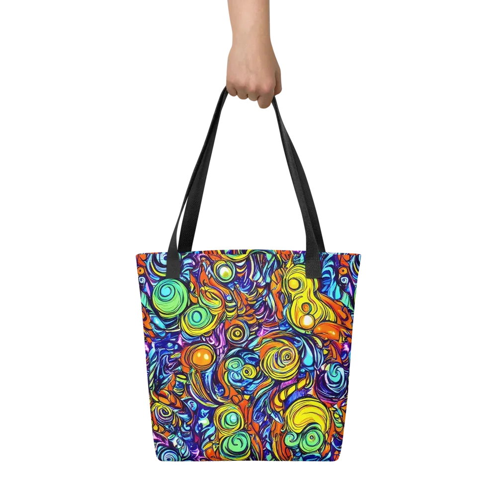 Orbiting Brilliance on Tote Bag — Front