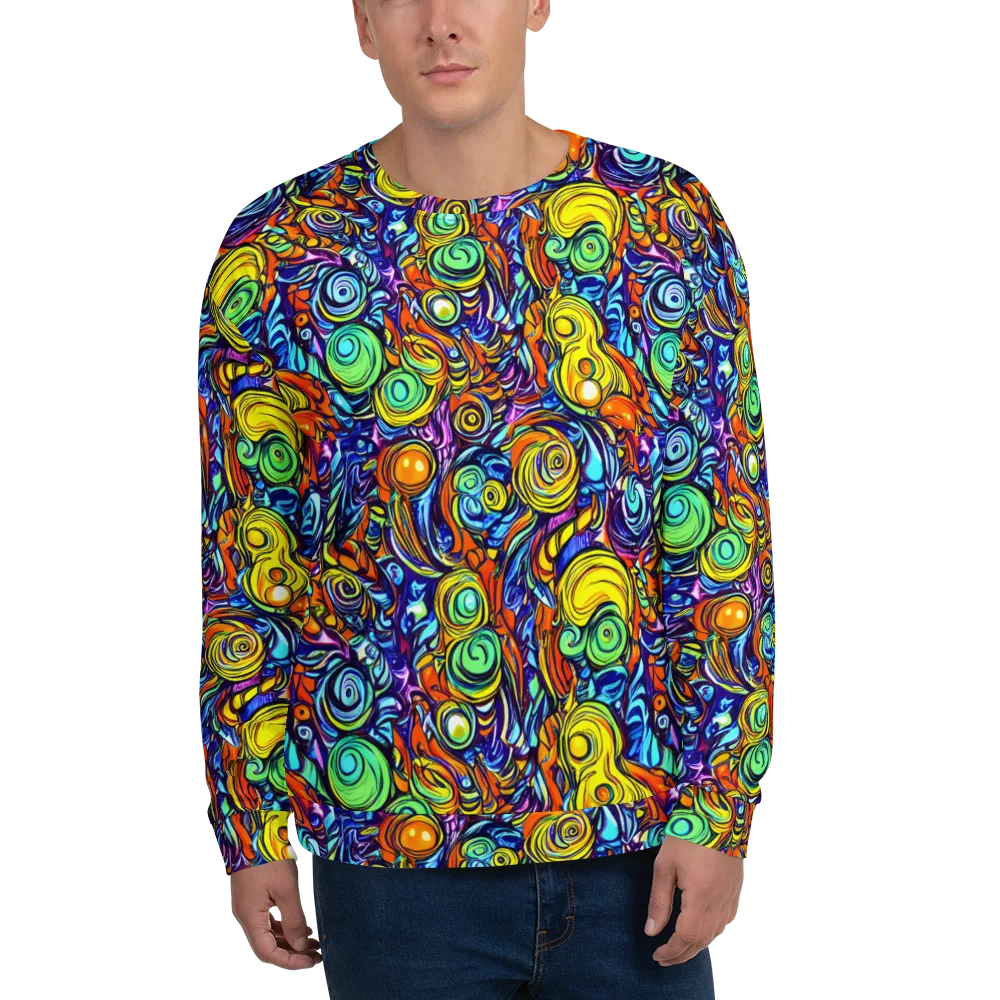 Orbiting Brilliance on Sweatshirt — Front