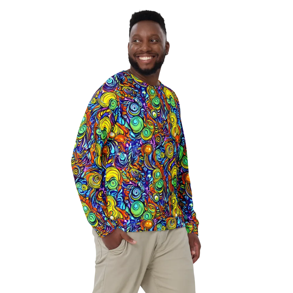 Orbiting Brilliance on Sweatshirt — Front