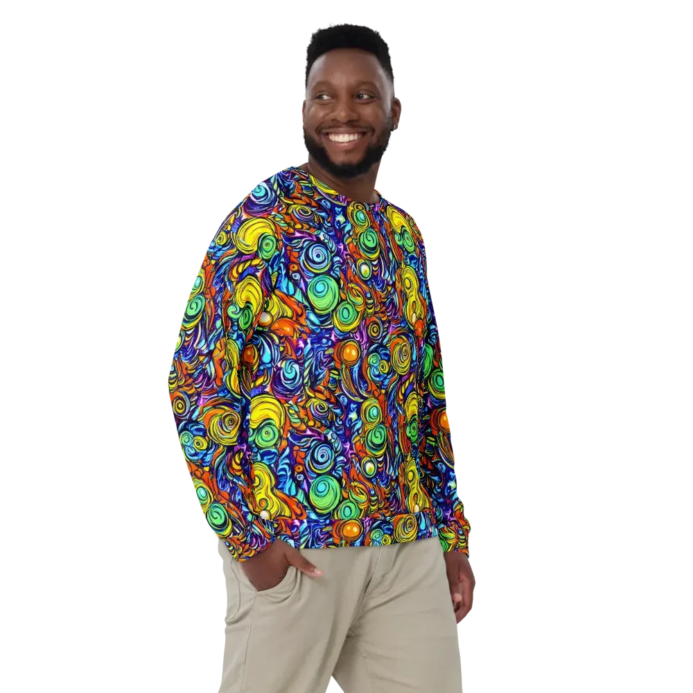 Orbiting Brilliance on Sweatshirt — Front