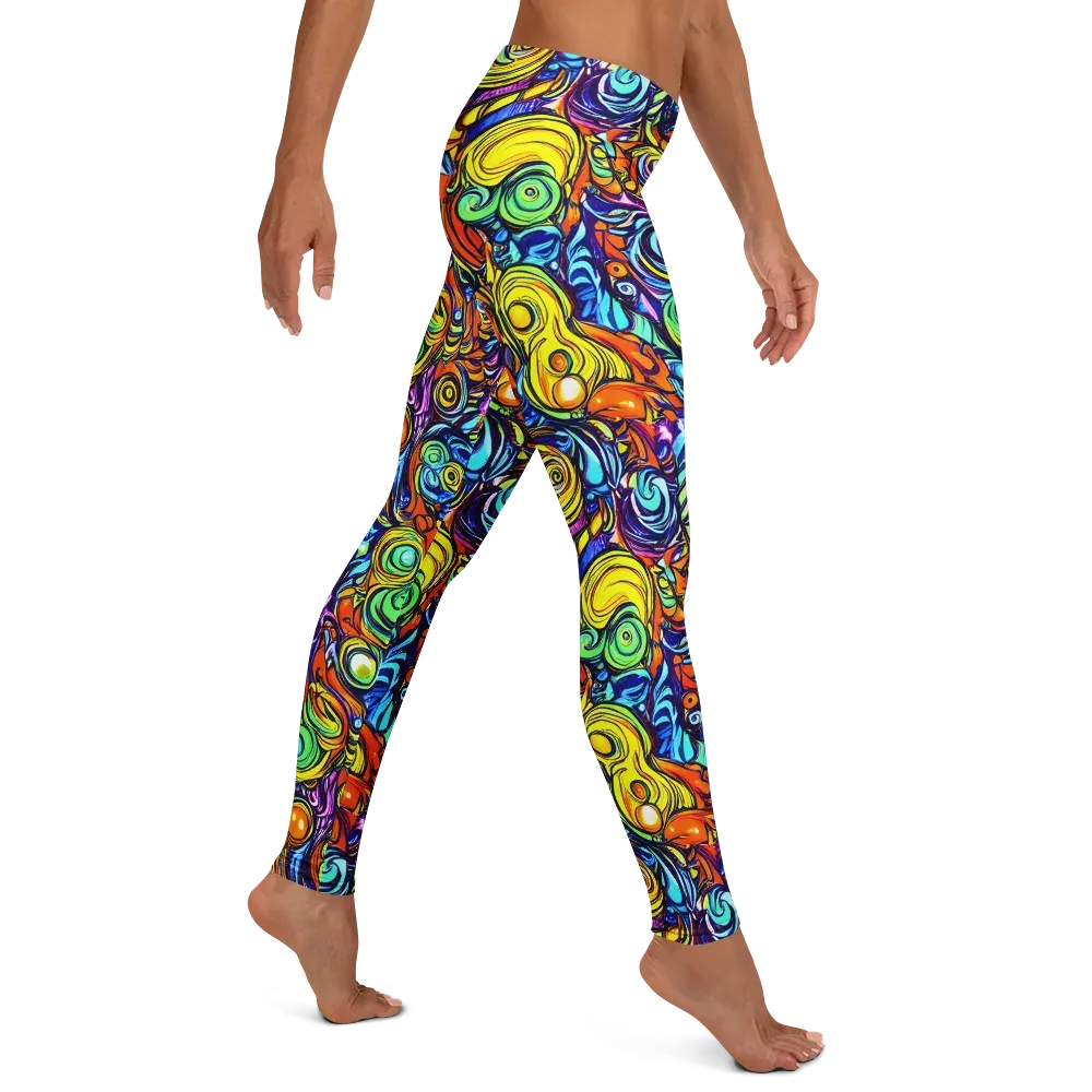 Orbiting Brilliance on Leggings — Right