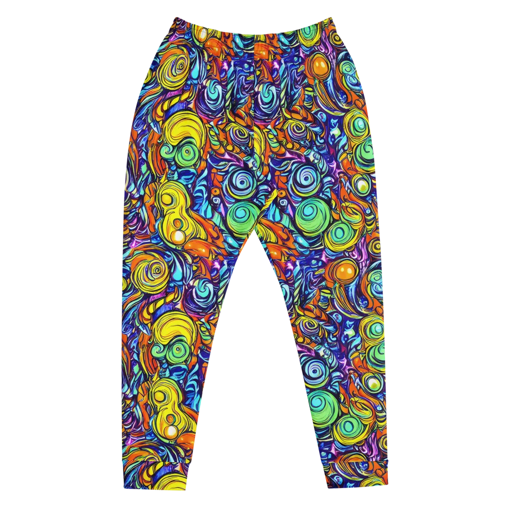 Orbiting Brilliance on Men's Joggers — Front