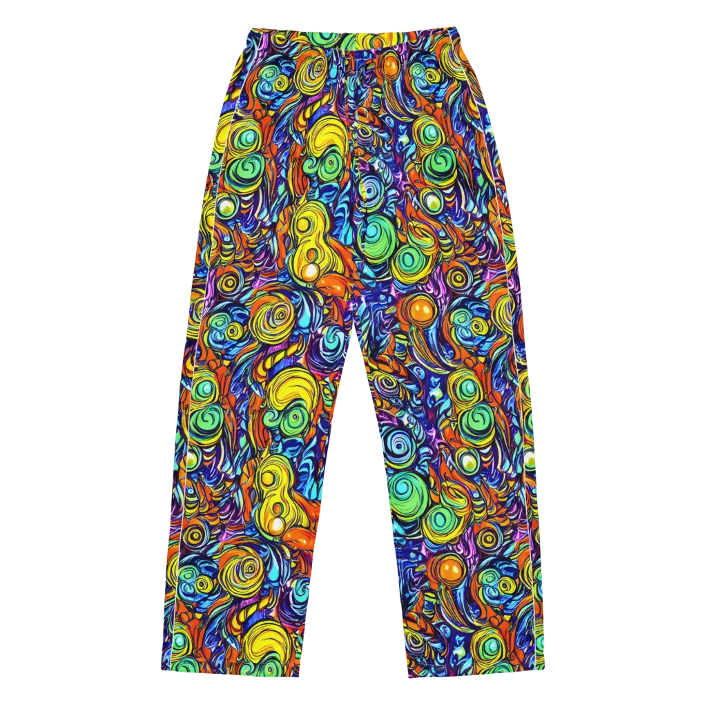 Orbiting Brilliance on Women's Pajama Pants — Front