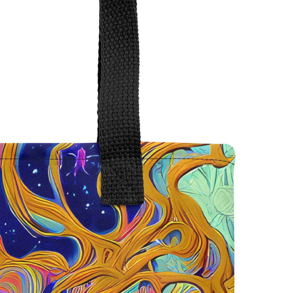 Starlit Marbling on Tote Bag — Product details