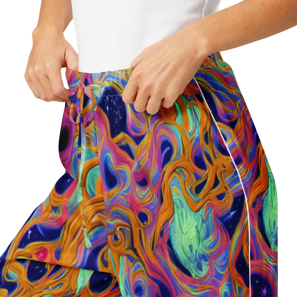 Starlit Marbling on Women's Pajama Pants — Product details