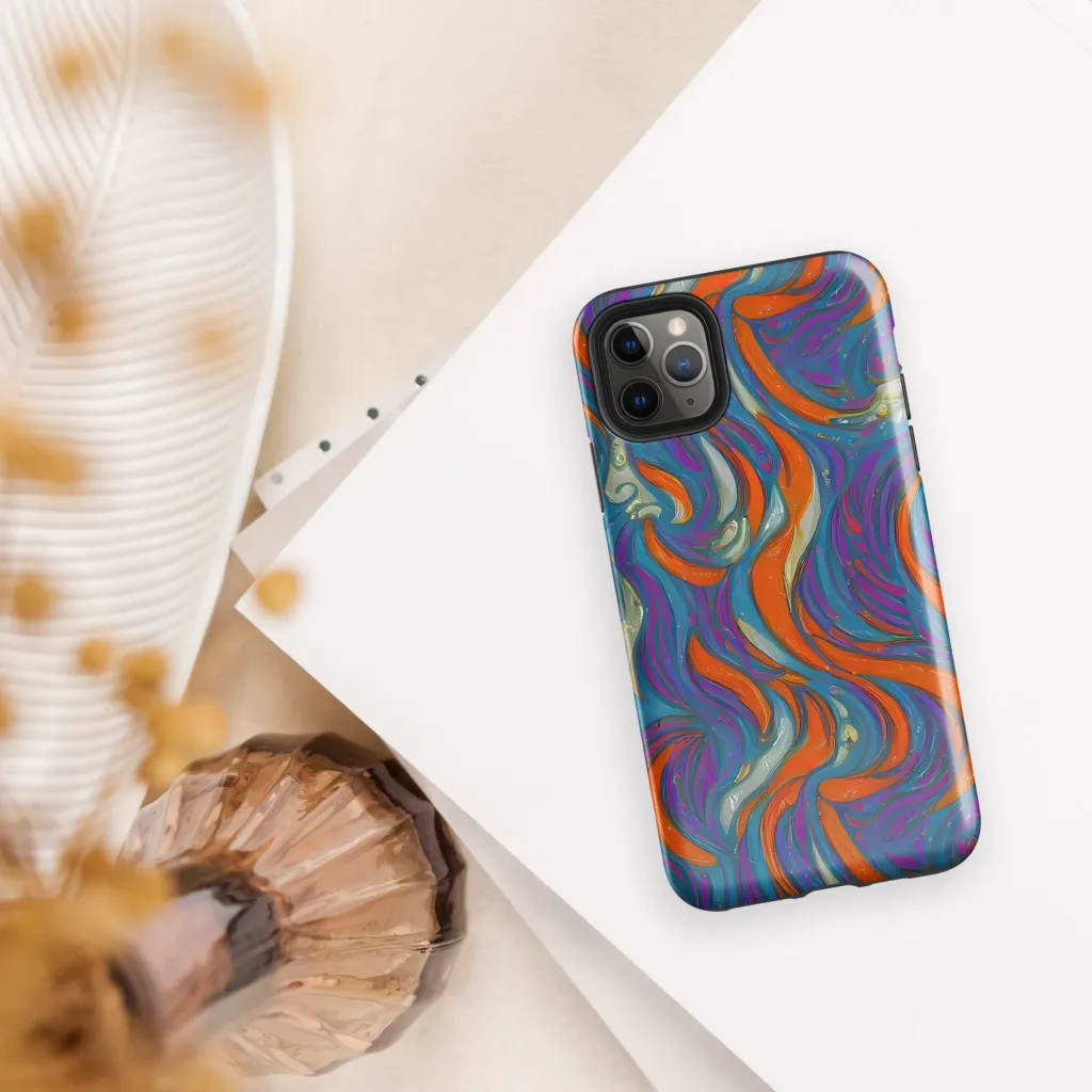 Painted Undertow on Tough Case for iPhone® — Front