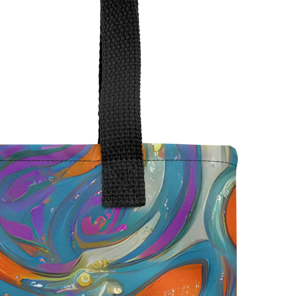 Painted Undertow on Tote Bag — Product details