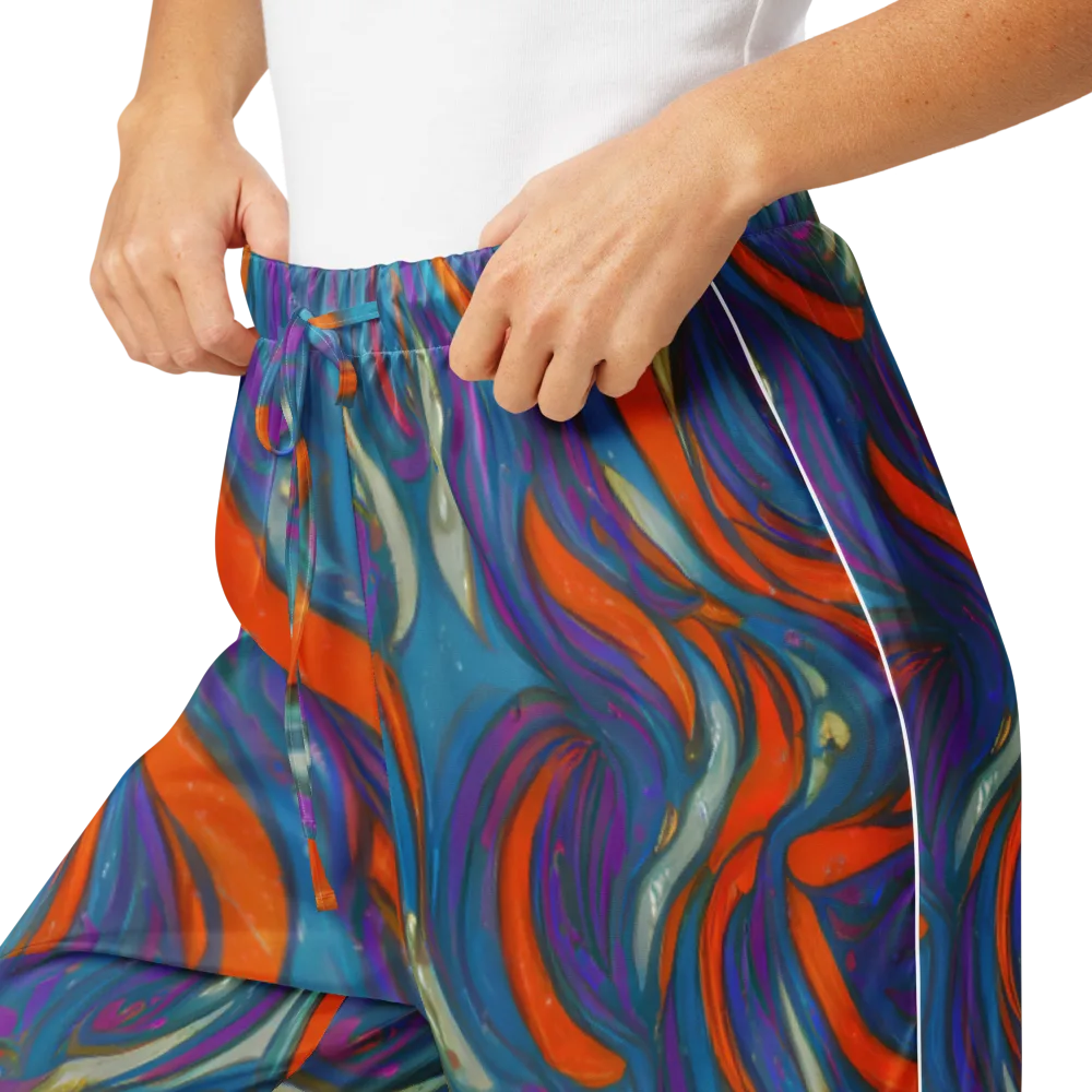 Painted Undertow on Women's Pajama Pants — Product details