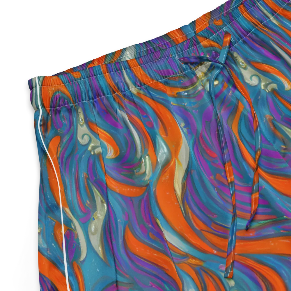 Painted Undertow on Women's Pajama Shorts — Product details