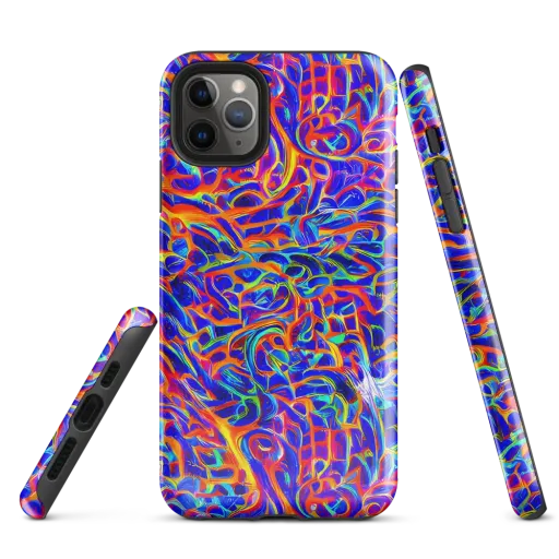 Fluorescent Fury on a Tough Case for iPhone®