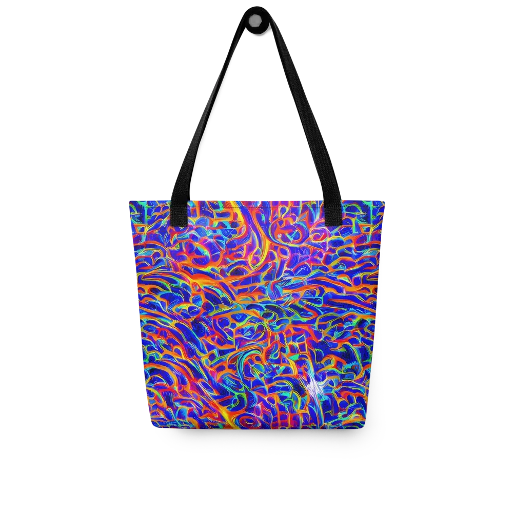 Fluorescent Fury on Tote Bag — Front