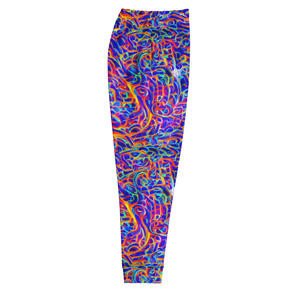 Fluorescent Fury on Men's Joggers — Right