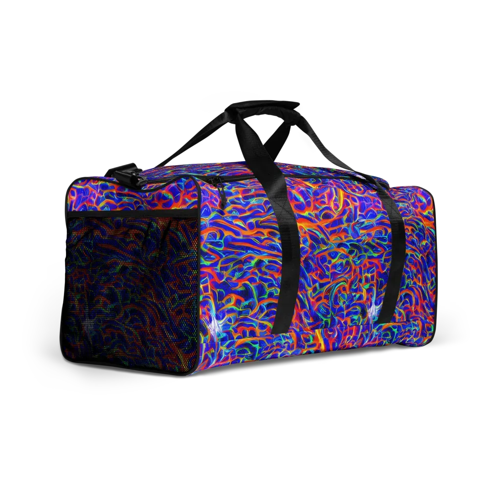 Fluorescent Fury on Duffle Bag — Right Front