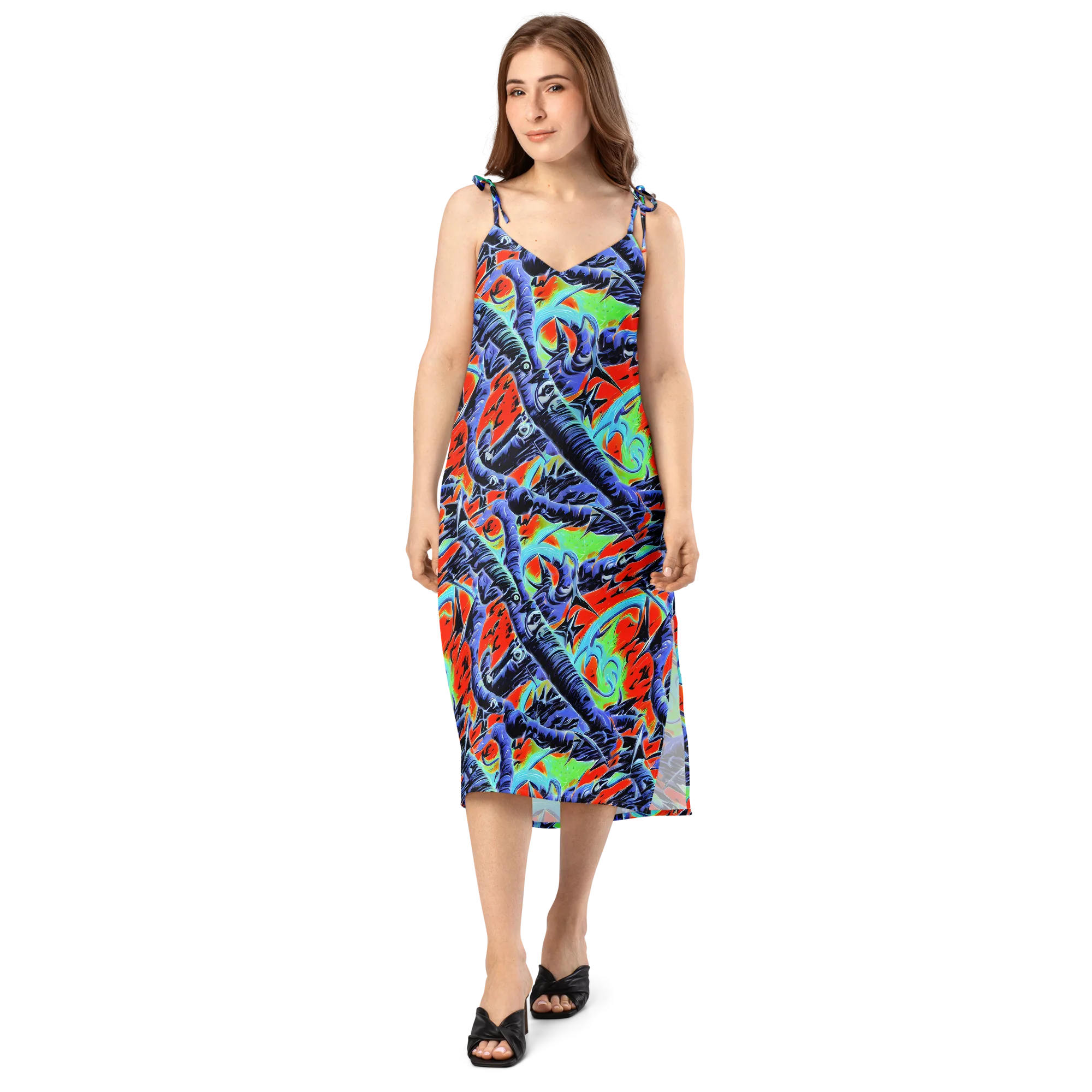 The Electric Wild on Slip Dress — Front