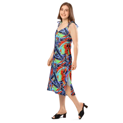 The Electric Wild on a Slip Dress