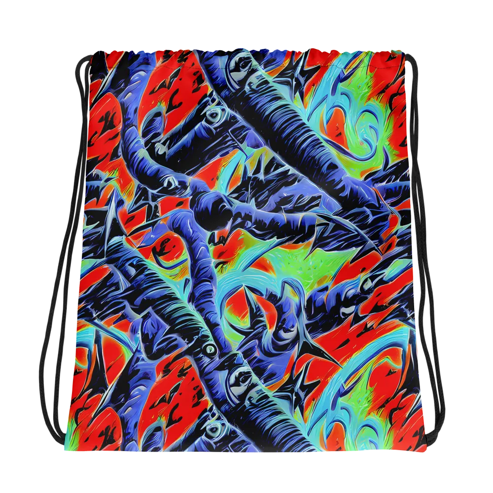The Electric Wild on Drawstring Bag — Photo
