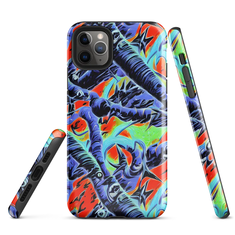 The Electric Wild on Tough Case for iPhone® — Front