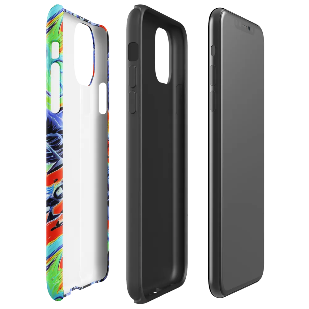 The Electric Wild on Tough Case for iPhone® — Right