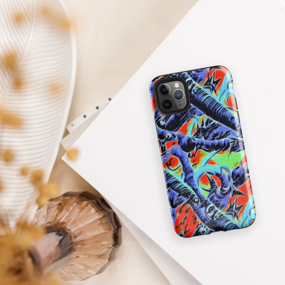 The Electric Wild on Tough Case for iPhone® — Front