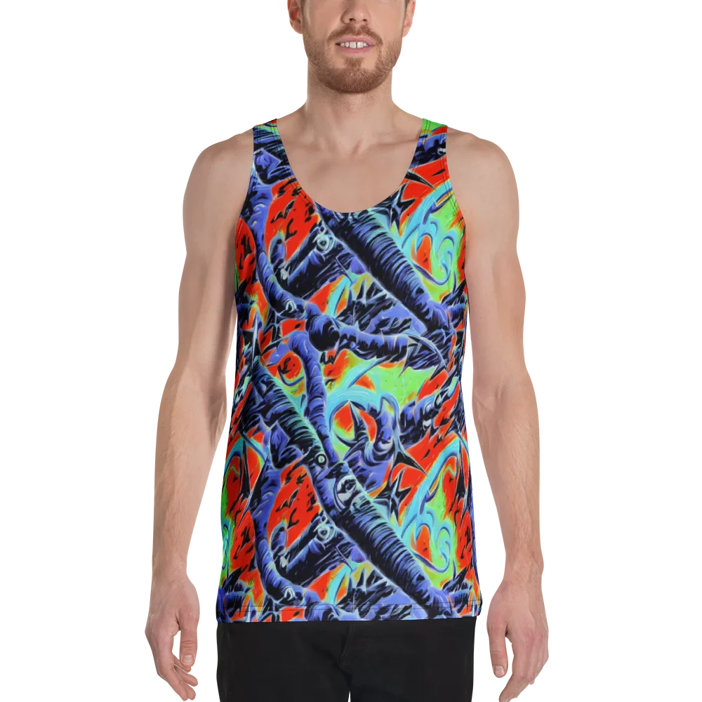 The Electric Wild on Men's Tank Top — Front