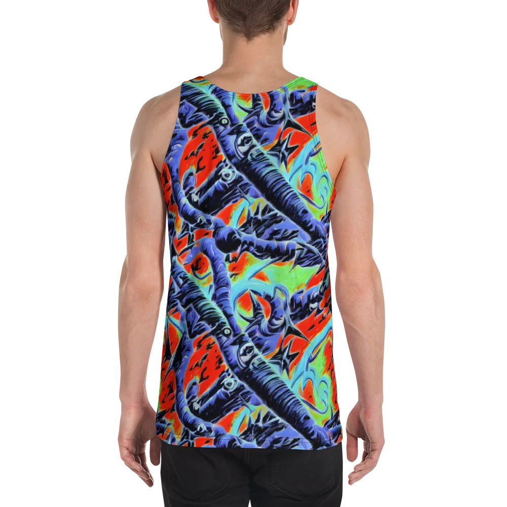 The Electric Wild on Men's Tank Top — Back