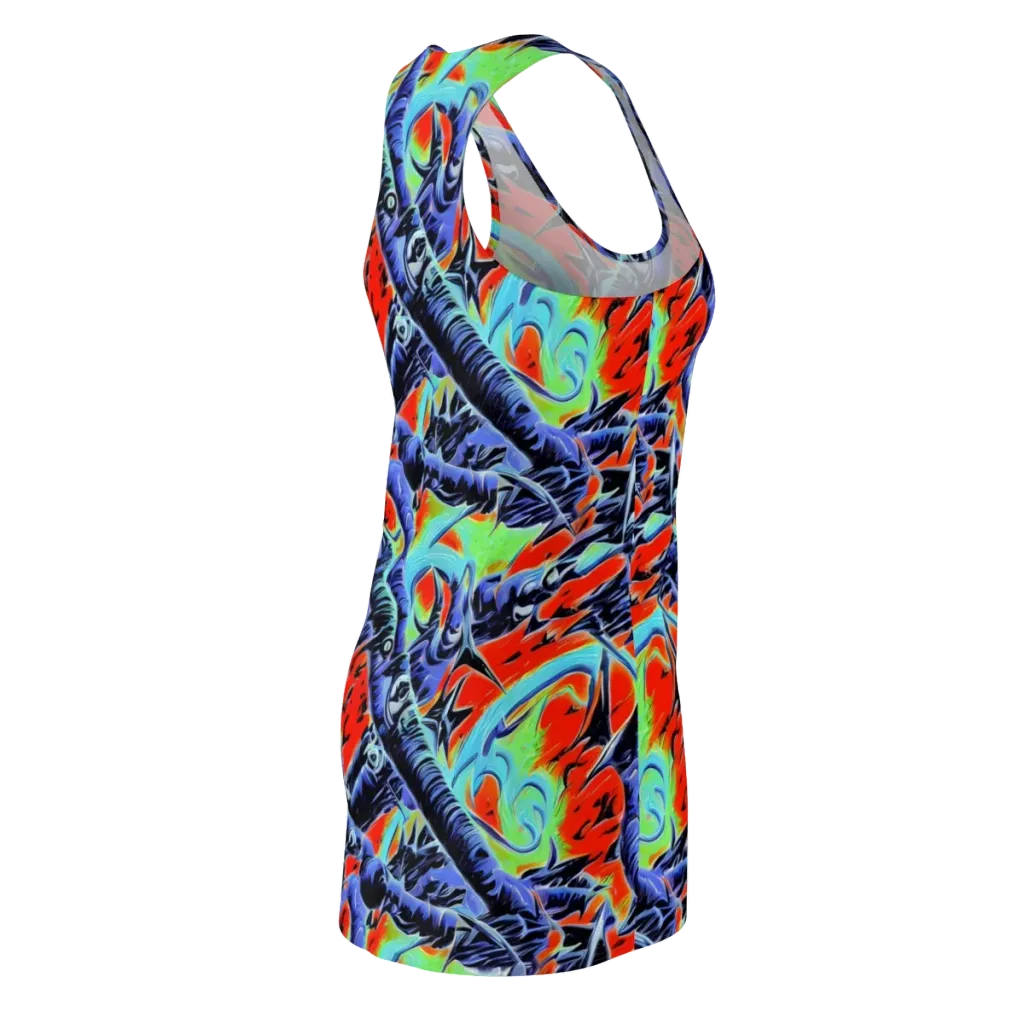 The Electric Wild on Racerback Dress — Back Side