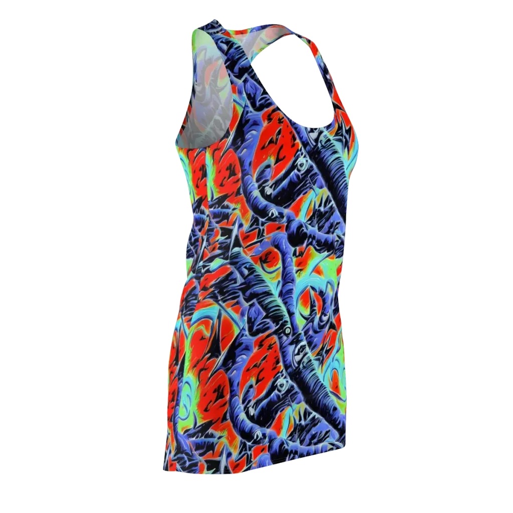 The Electric Wild on Racerback Dress — Front Side