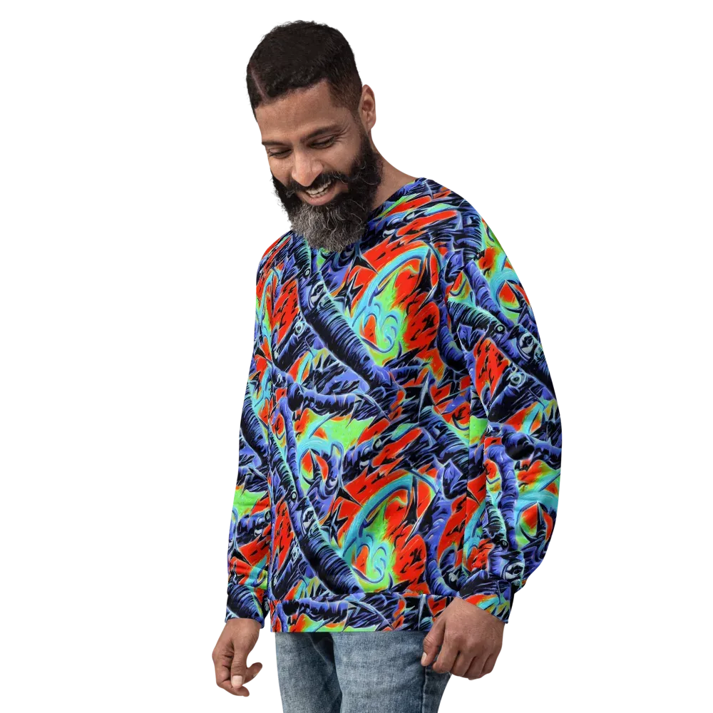 The Electric Wild on Sweatshirt — Left Front