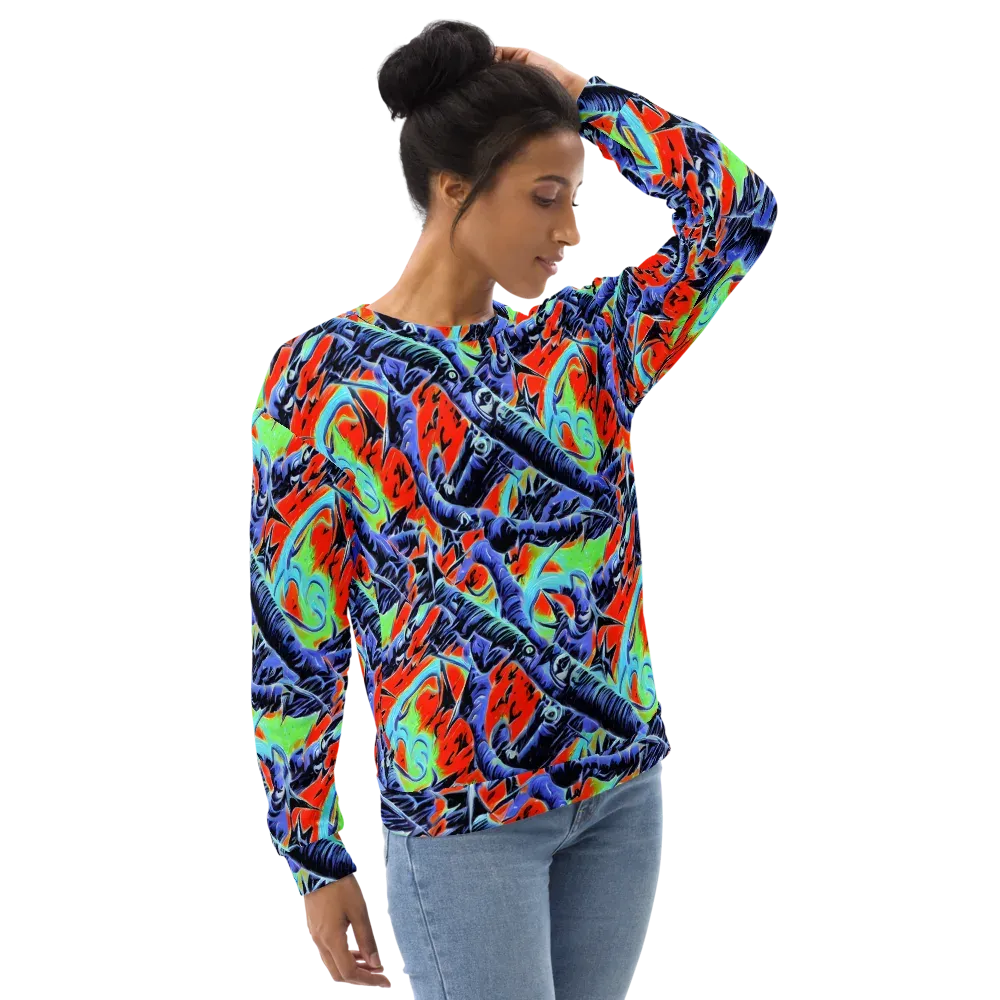 The Electric Wild on Sweatshirt — Right Front