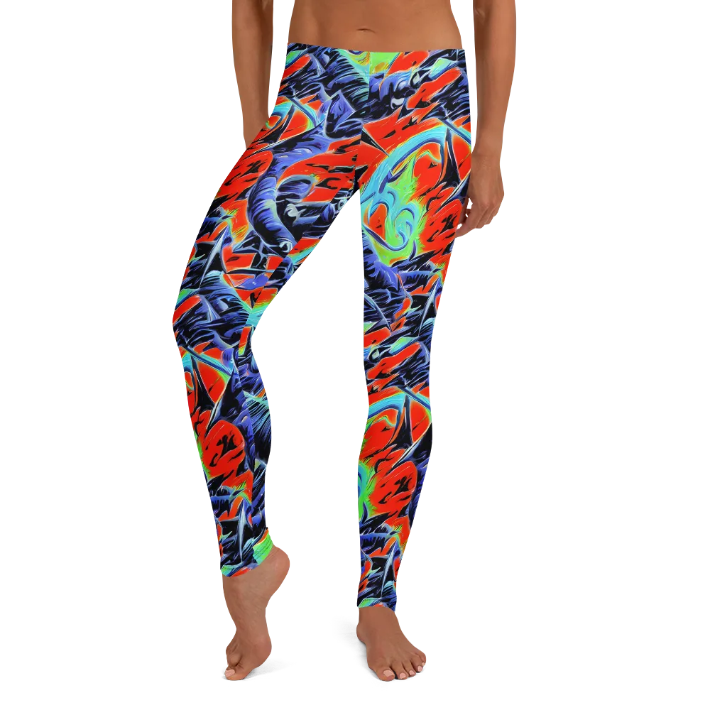 The Electric Wild on Leggings — Front