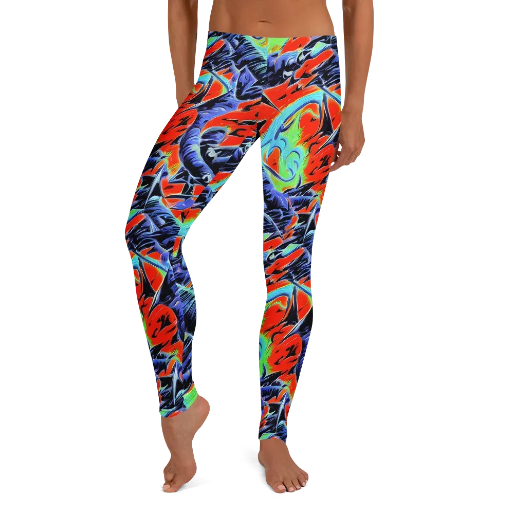 The Electric Wild on Leggings — Front