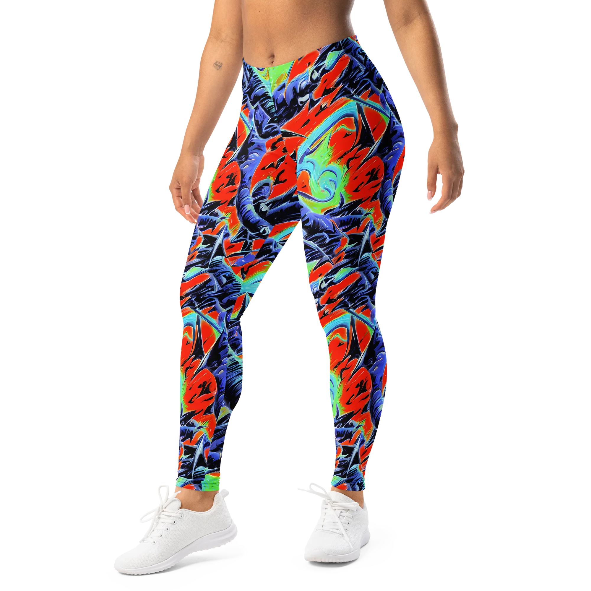 The Electric Wild on Leggings — Left Front