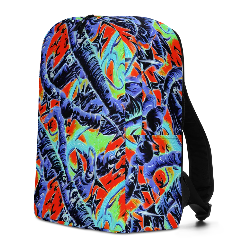 The Electric Wild on Minimalist Backpack — Left