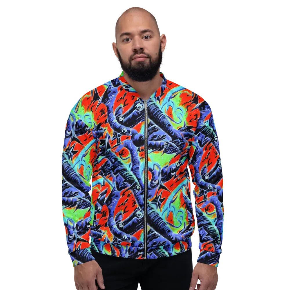 The Electric Wild on Bomber Jacket — Front