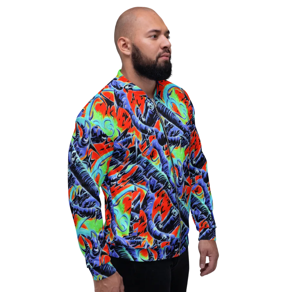 The Electric Wild on Bomber Jacket — Right