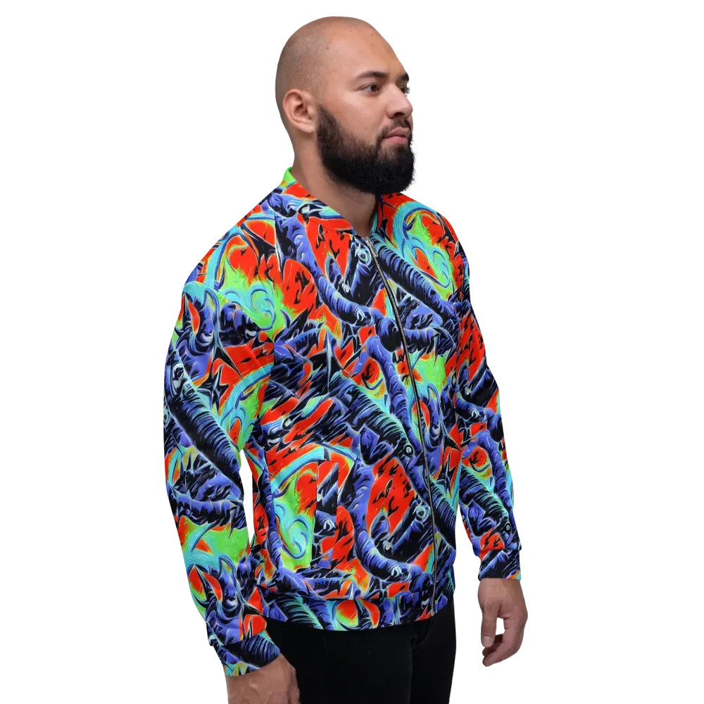 The Electric Wild on Bomber Jacket — Right