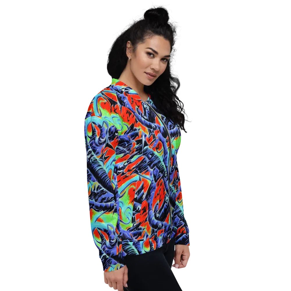 The Electric Wild on Bomber Jacket — Right