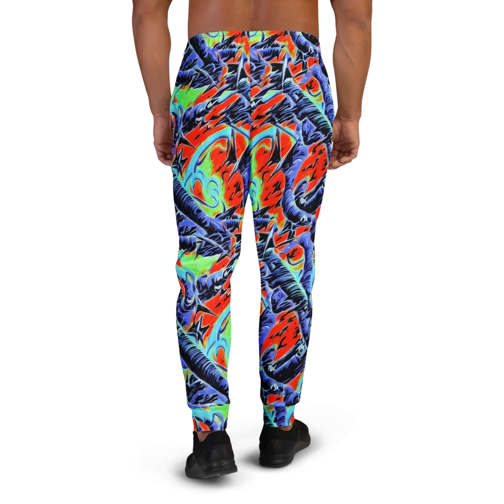The Electric Wild on Men's Joggers — Back