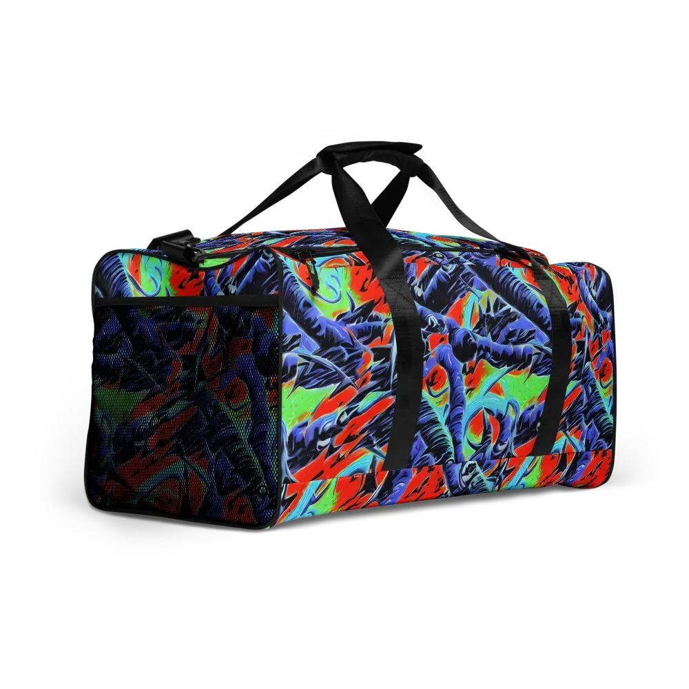 The Electric Wild on Duffle Bag — Right Front