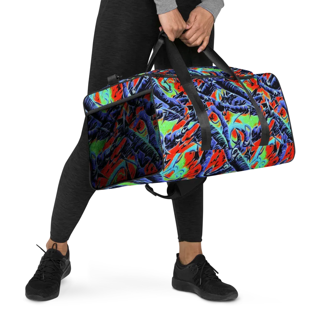 The Electric Wild on Duffle Bag — Right Front
